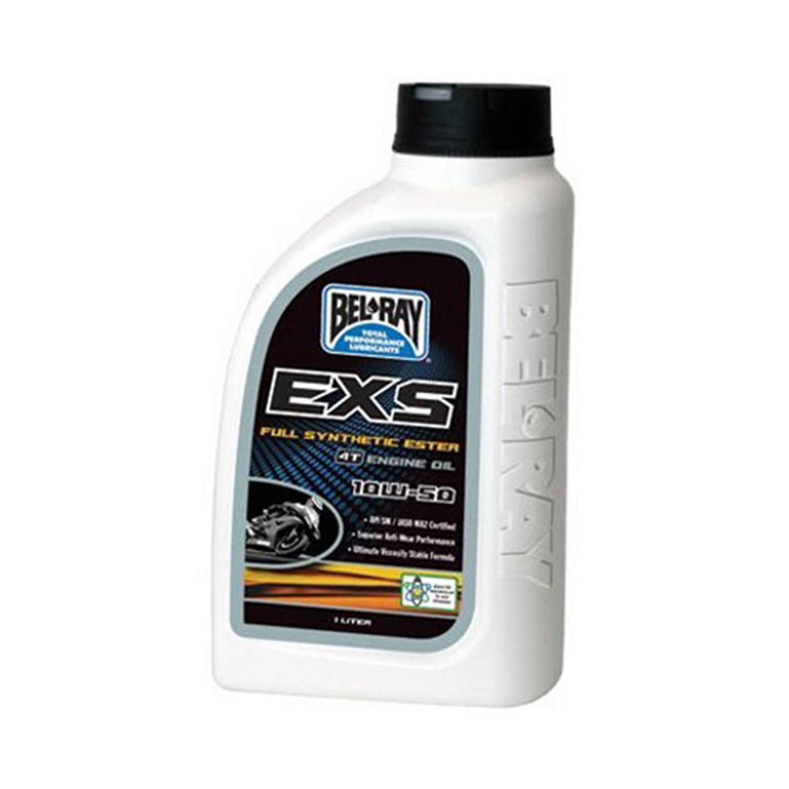 Bel-Ray EXS Full Synthetic Ester 4T Engine Oil 10W-50 - 1/Liter [MPN: 99160-B1LW]_591457
