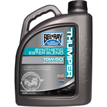 Bel-Ray Thumper Synthetic Ester Blend 4T Engine Oil 15W-50 - 4/Liter [MPN: 99530-B4LW]_350699