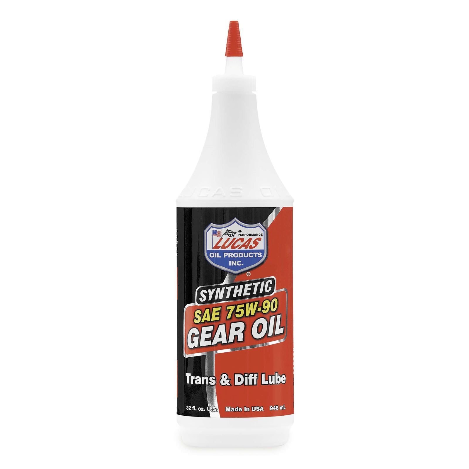 Lucas Synthetic  Gear Oil 75W-90 Quart [MPN: 10047]_198028