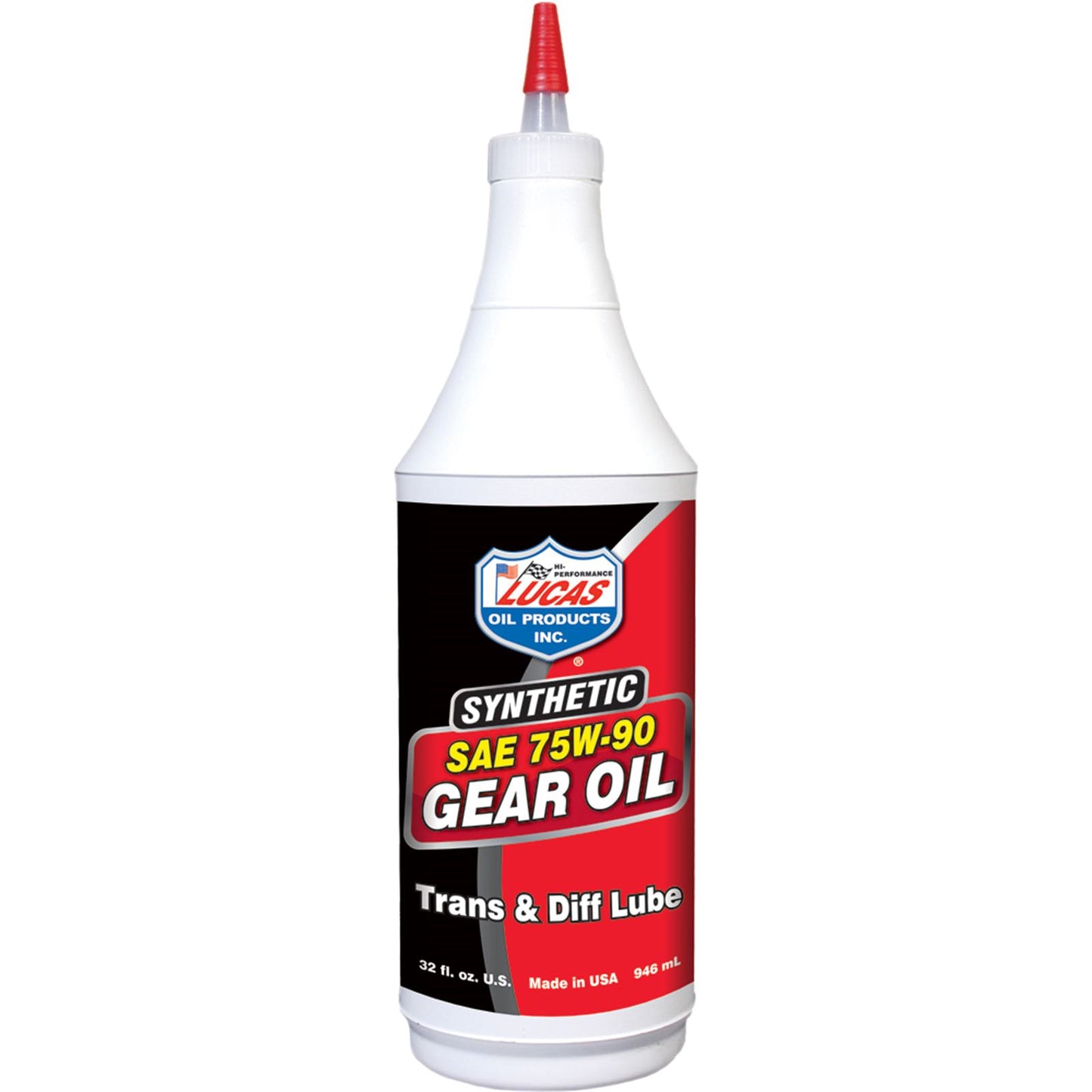 Lucas Synthetic  Gear Oil 75W-90 Quart [MPN: 10047]_198029