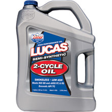 Lucas Semi Synthetic  2-Cycle Oil Gallon  [MPN: 10115]_198034