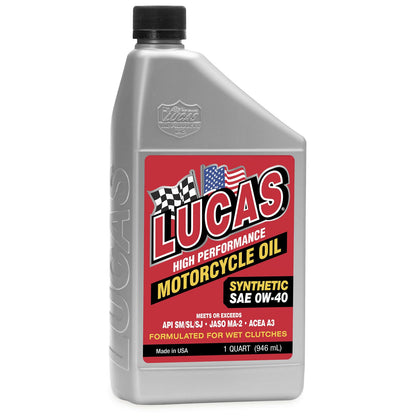 Lucas Synthetic  High Performance Oil 0W-40 1Quart [MPN: 10718]_198039