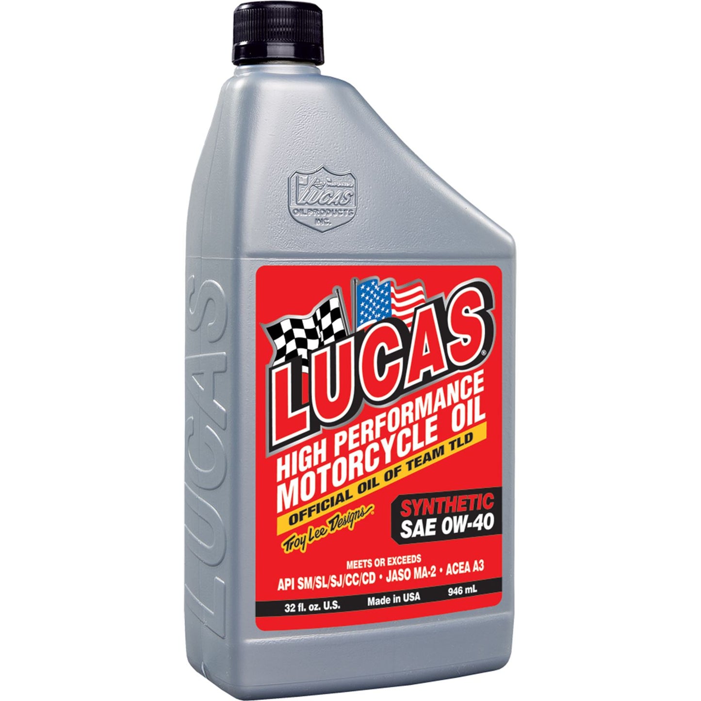 Lucas Synthetic  High Performance Oil 0W-40 1Quart [MPN: 10718]_198040