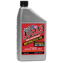 Lucas Synthetic  High Performance Oil 10W-50 1Quart [MPN: 10716]_198045