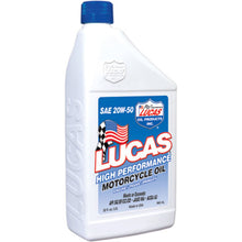 Lucas High Performance Oil 20W-50 Quart [MPN: 10700]_198059