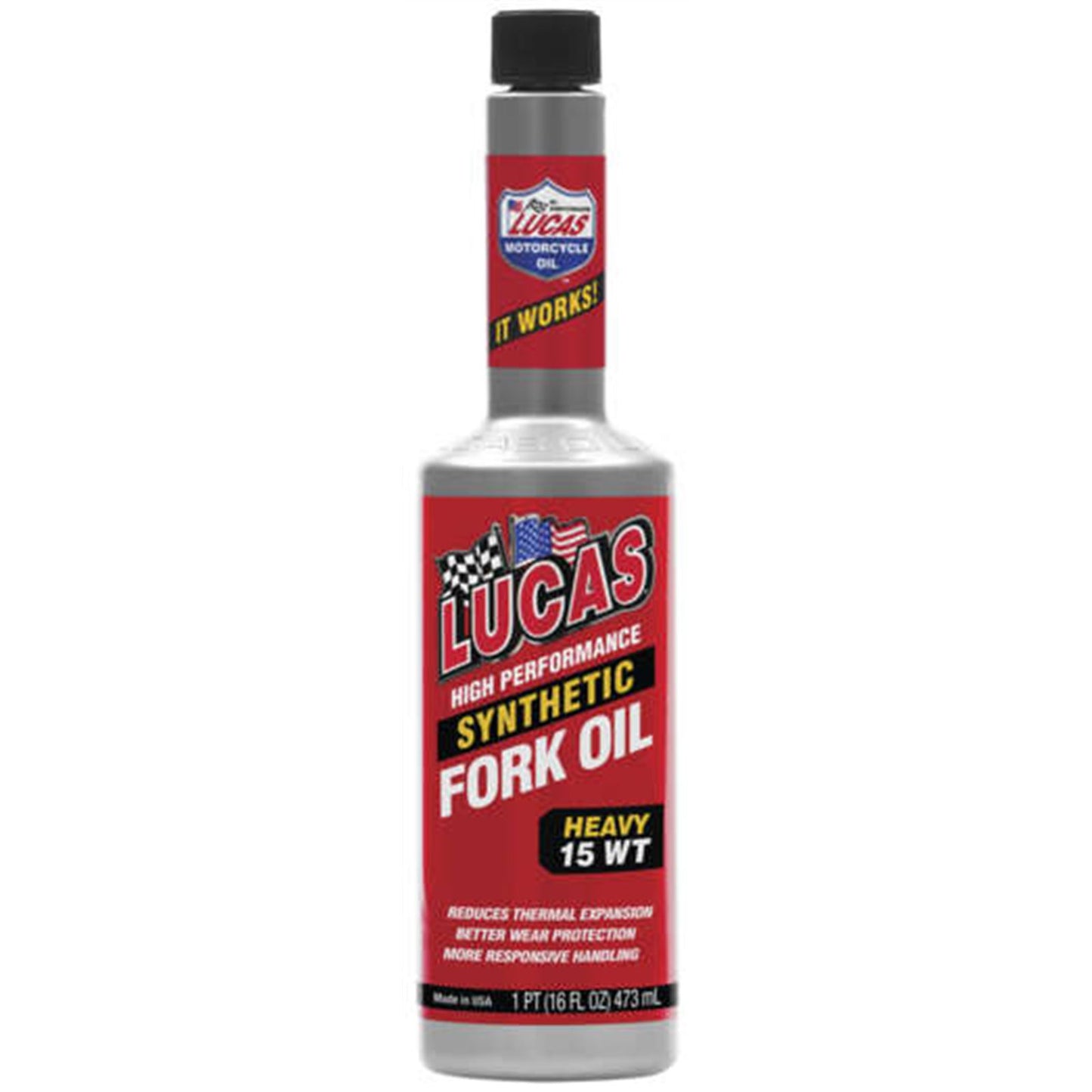Lucas Synthetic  Fork Oil 15WT 16oz [MPN: 10773]_198070