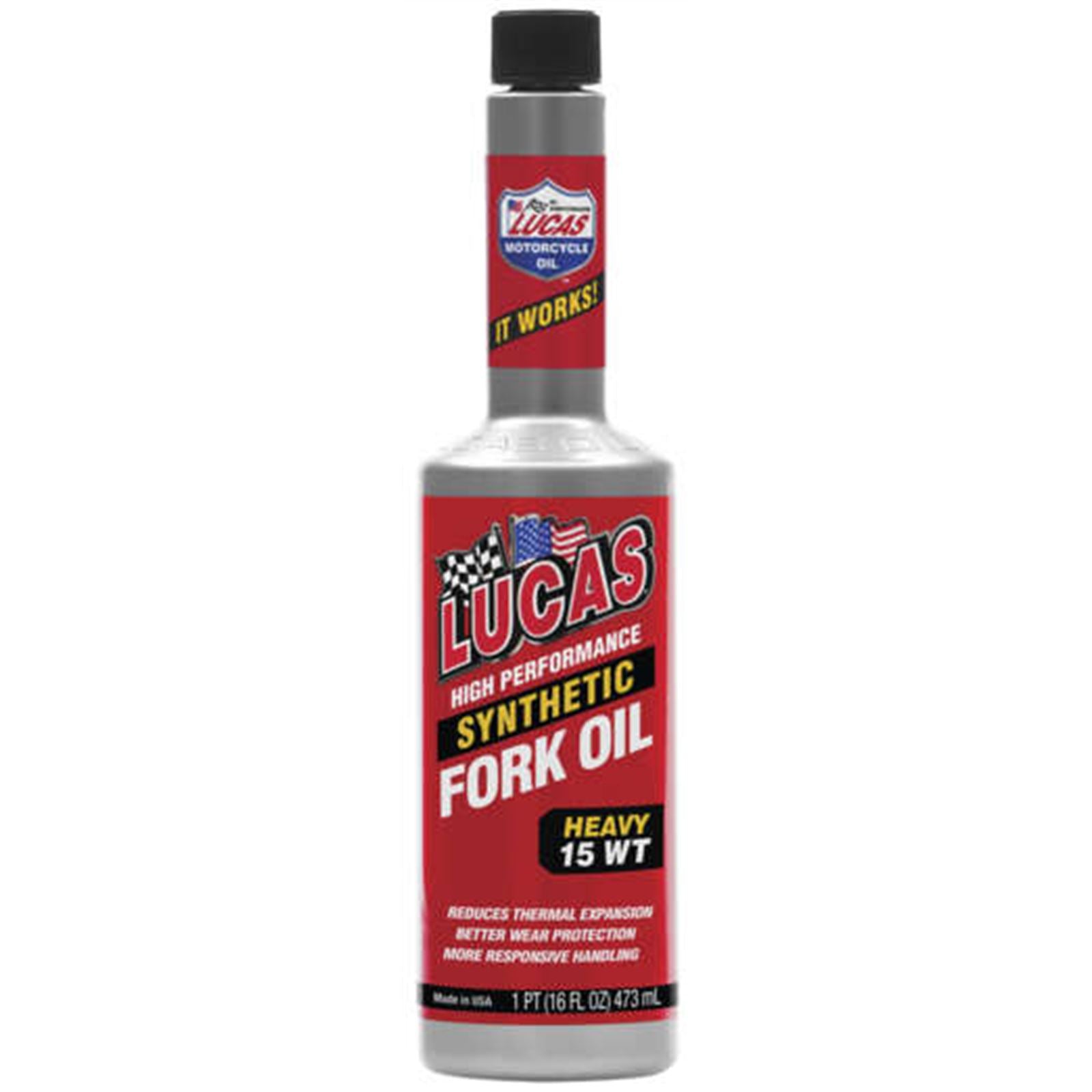Lucas Synthetic  Fork Oil 15WT 16oz [MPN: 10773]_198070