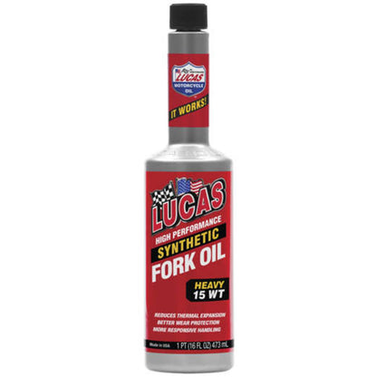 Lucas Synthetic  Fork Oil 15WT 16oz [MPN: 10773]_198070