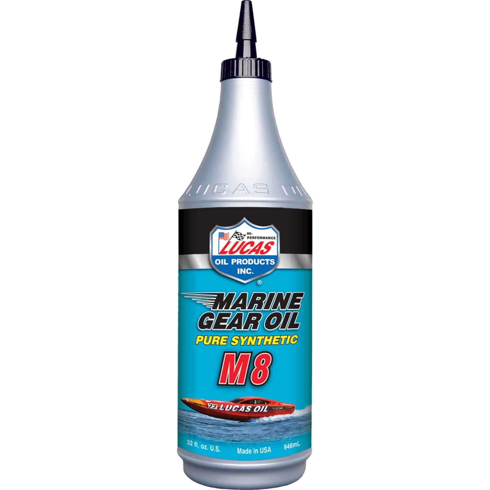 Lucas Marine Gear Oil Pure Synthetic  M8 1Quart [MPN: 10652]_198124