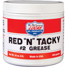 Lucas Red 'N' Tacky #2 Grease 1lb Tub [MPN: 10574]_198138