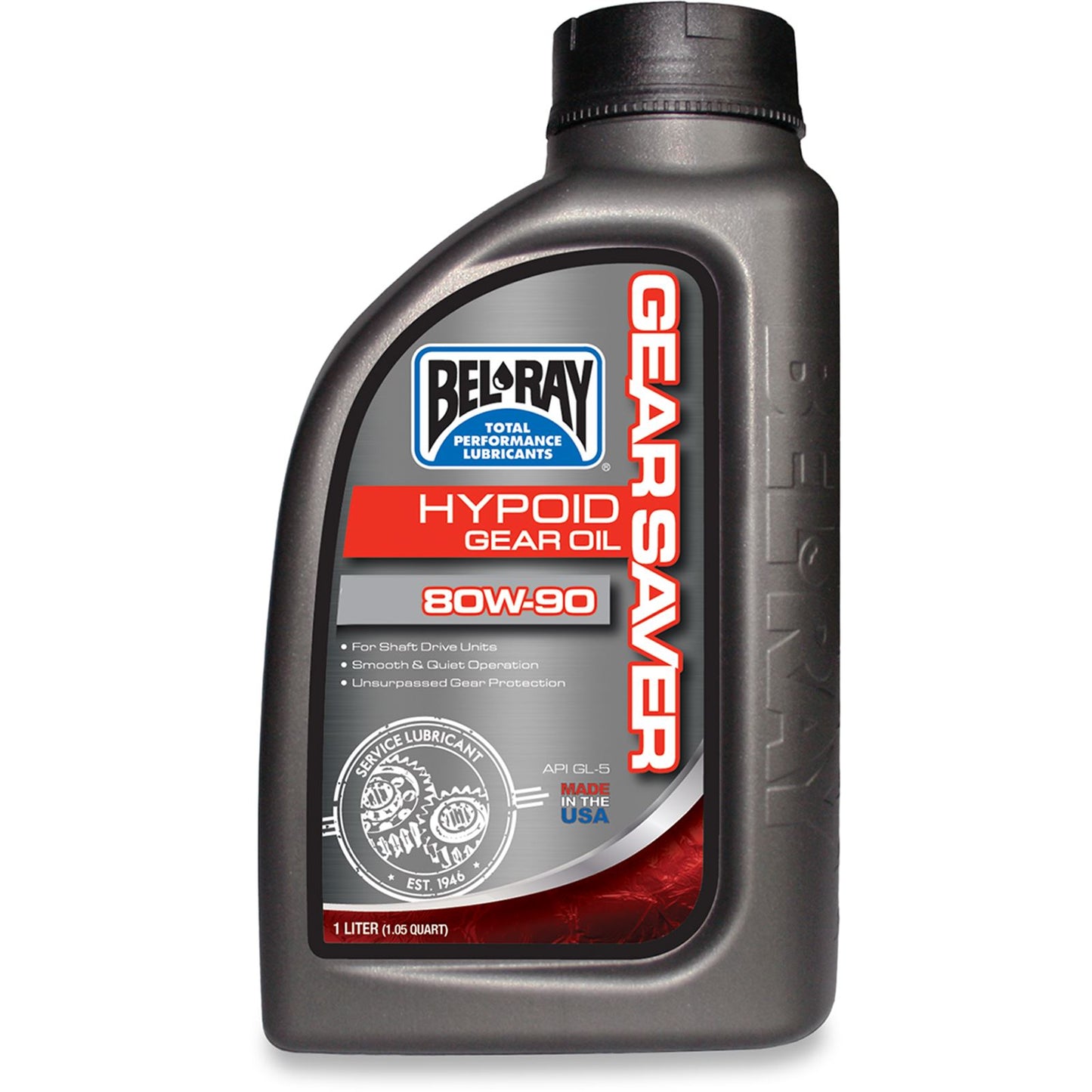 Bel-Ray Gear Saver Hypoid Gear Oil 80W-90 - 1/Liter [MPN: 99230-B1LW]_350730