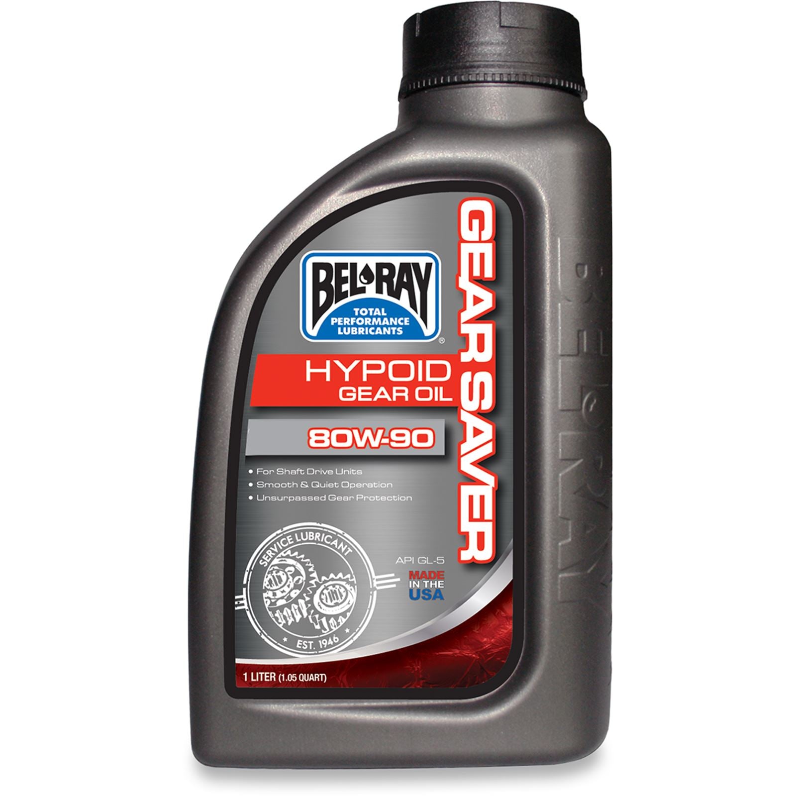 Bel-Ray Gear Saver Hypoid Gear Oil 80W-90 - 1/Liter [MPN: 99230-B1LW]_350730
