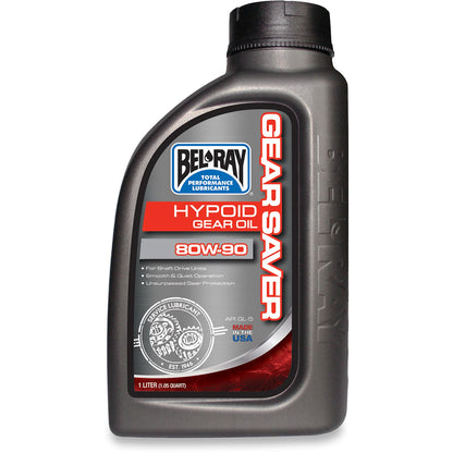 Bel-Ray Gear Saver Hypoid Gear Oil 80W-90 - 1/Liter [MPN: 99230-B1LW]_350730