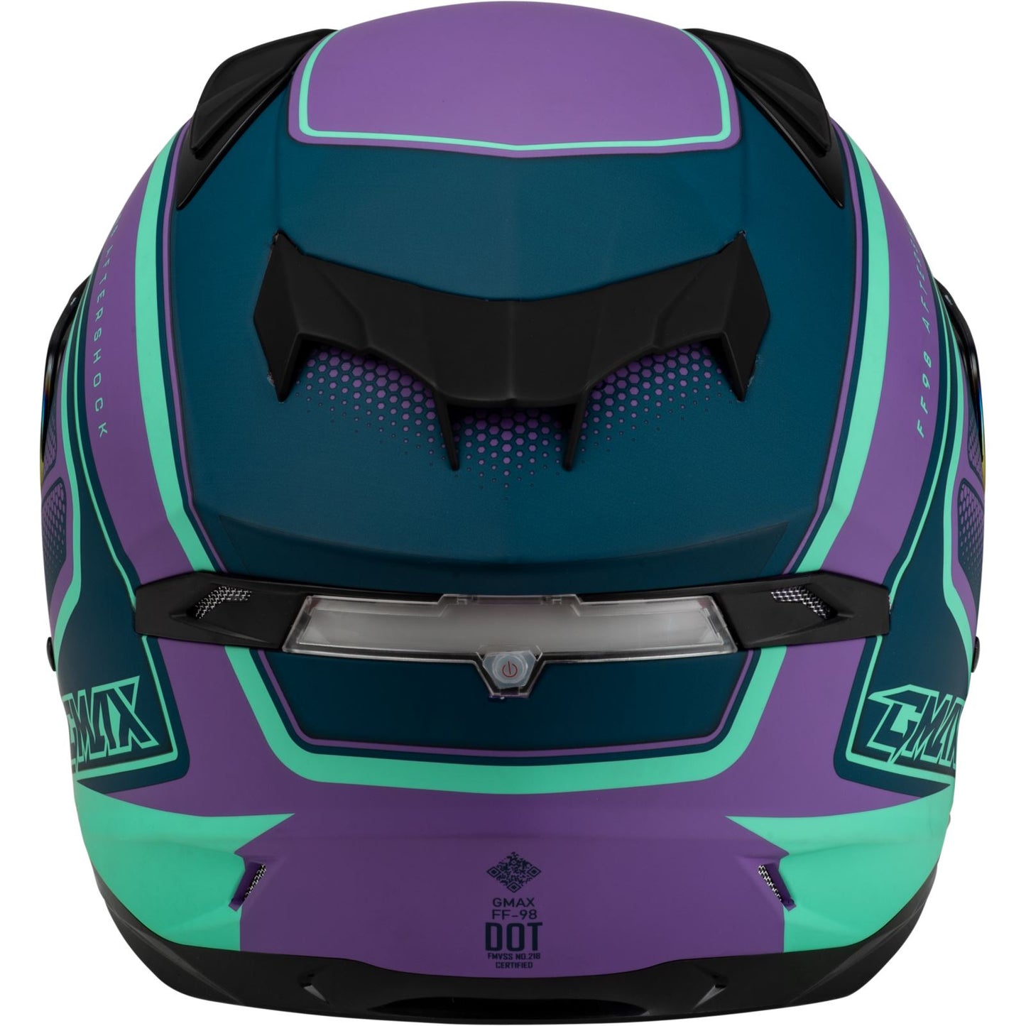 GMax FF-98 Aftershock Helmet - Purple/Blue Matte - Medium F19841015-ECE_1386738