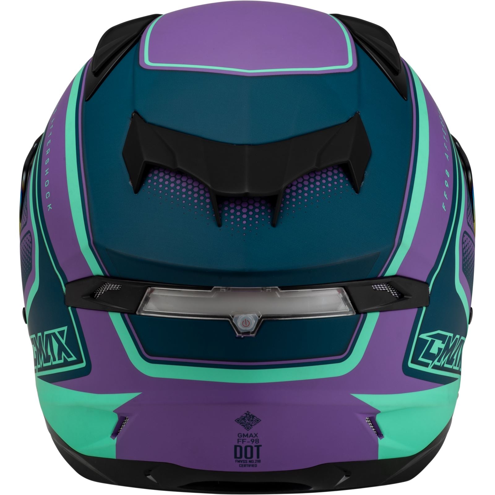 GMax FF-98 Aftershock Helmet - Purple/Blue Matte - Medium F19841015-ECE_1386738