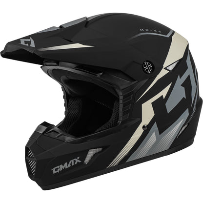 MX-46 Compound Helmet - Matte Black/Grey/White - Small_1169754