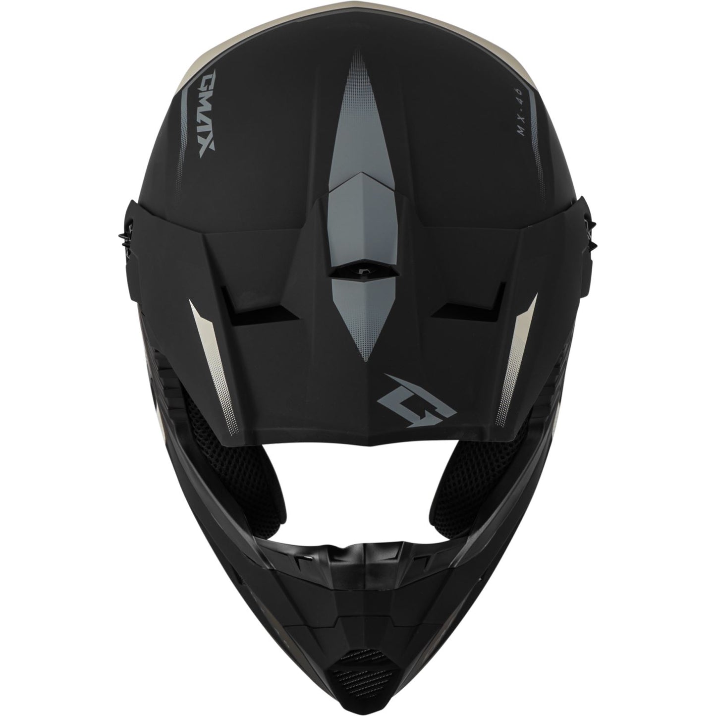 MX-46 Compound Helmet - Matte Black/Grey/White - Small_1169756