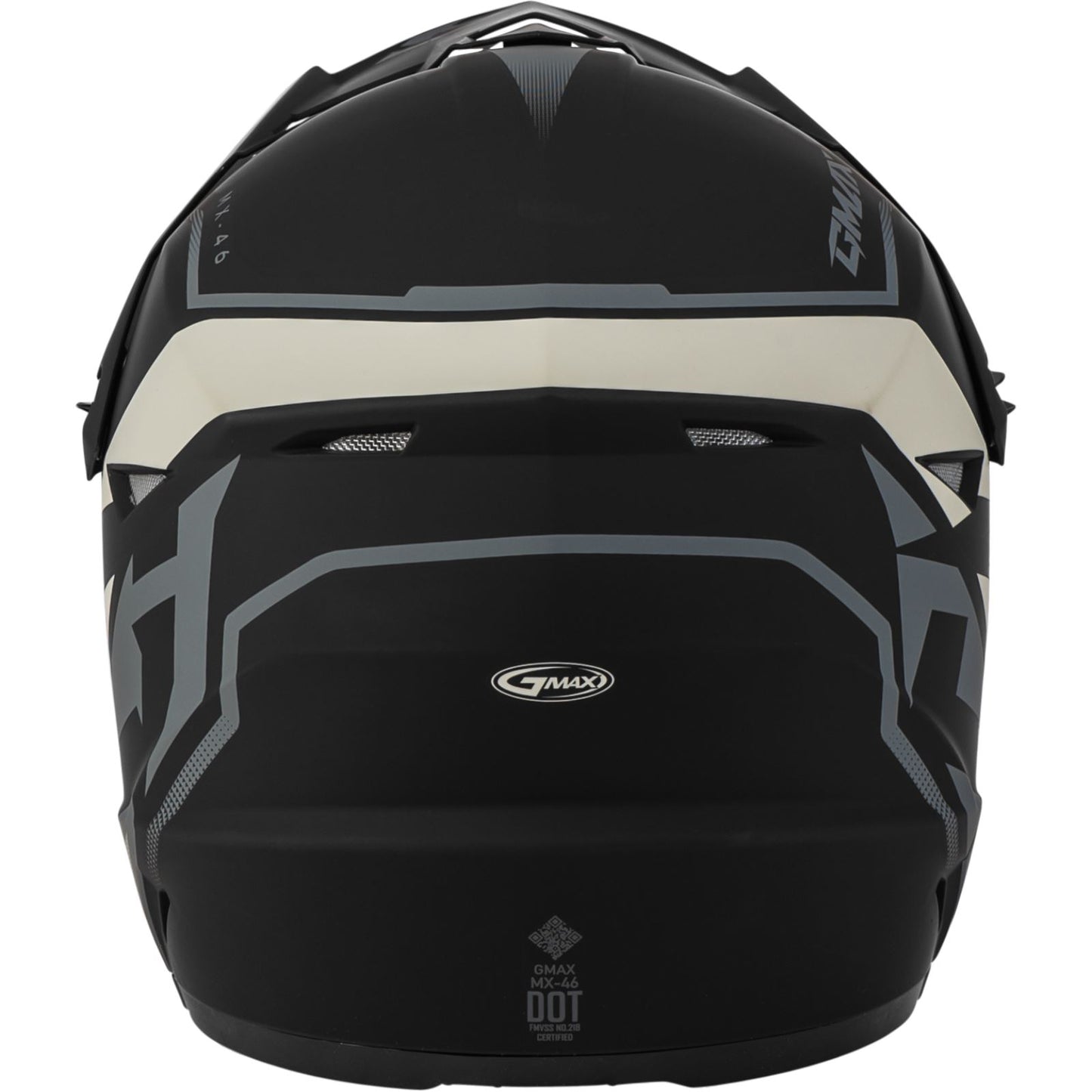 MX-46 Compound Helmet - Matte Black/Grey/White - Small_1169757