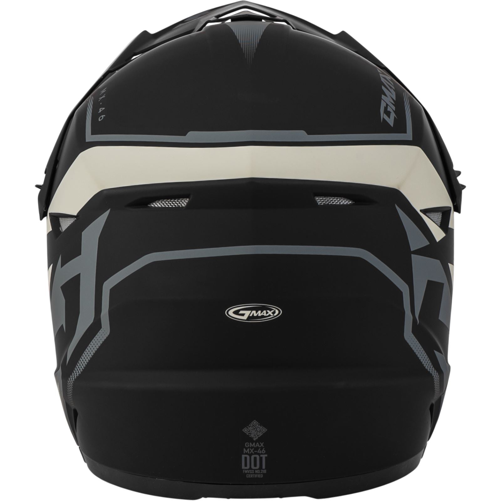 MX-46 Compound Helmet - Matte Black/Grey/White - Small_1169757