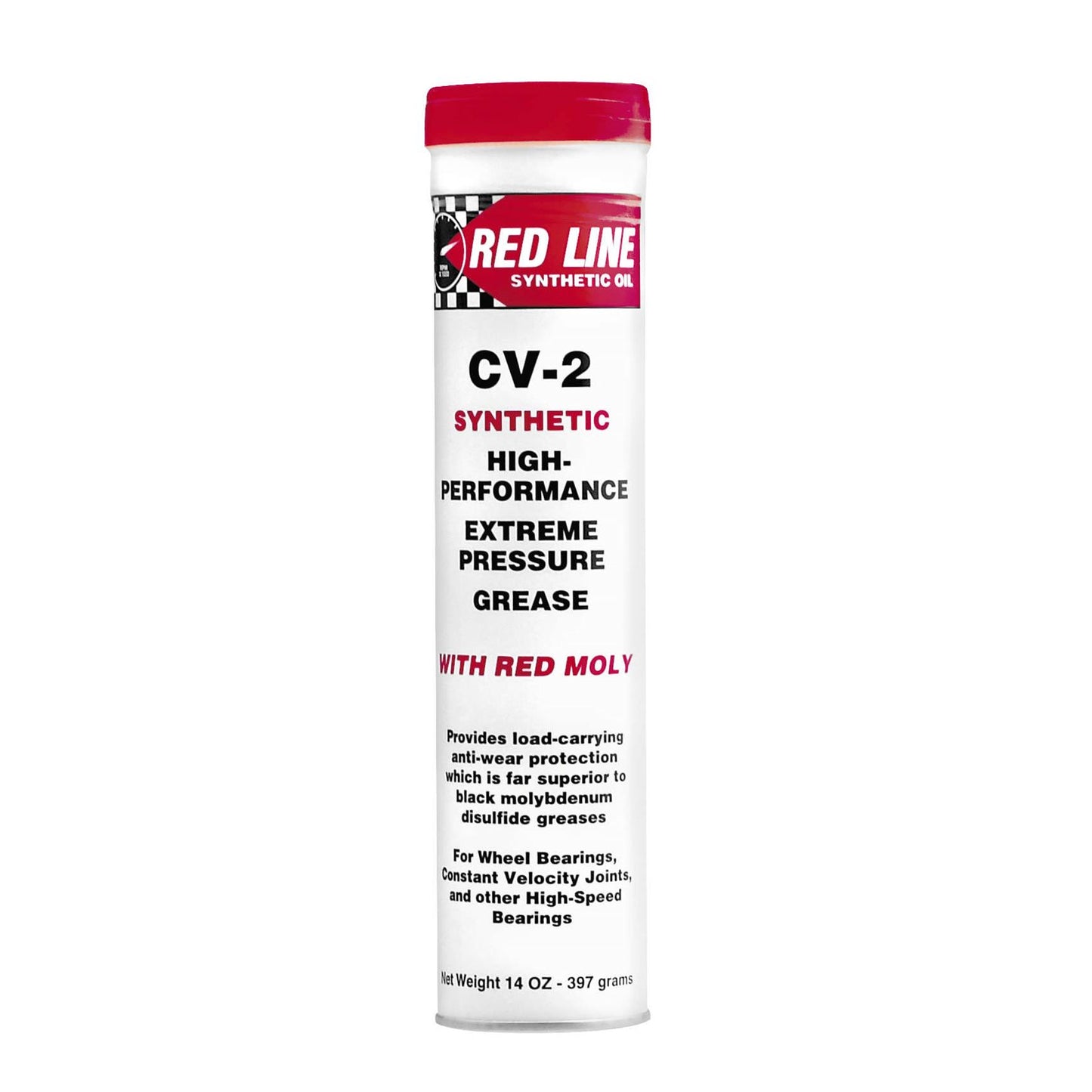 Red Line CV-2 Grease with Moly 14oz Tube - 1 Tube [MPN: 80402]_198254
