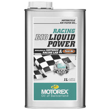 Motorex Racing BIO Liquid Power Air Filter Oil - 1 Liter [MPN: 102385]_198374