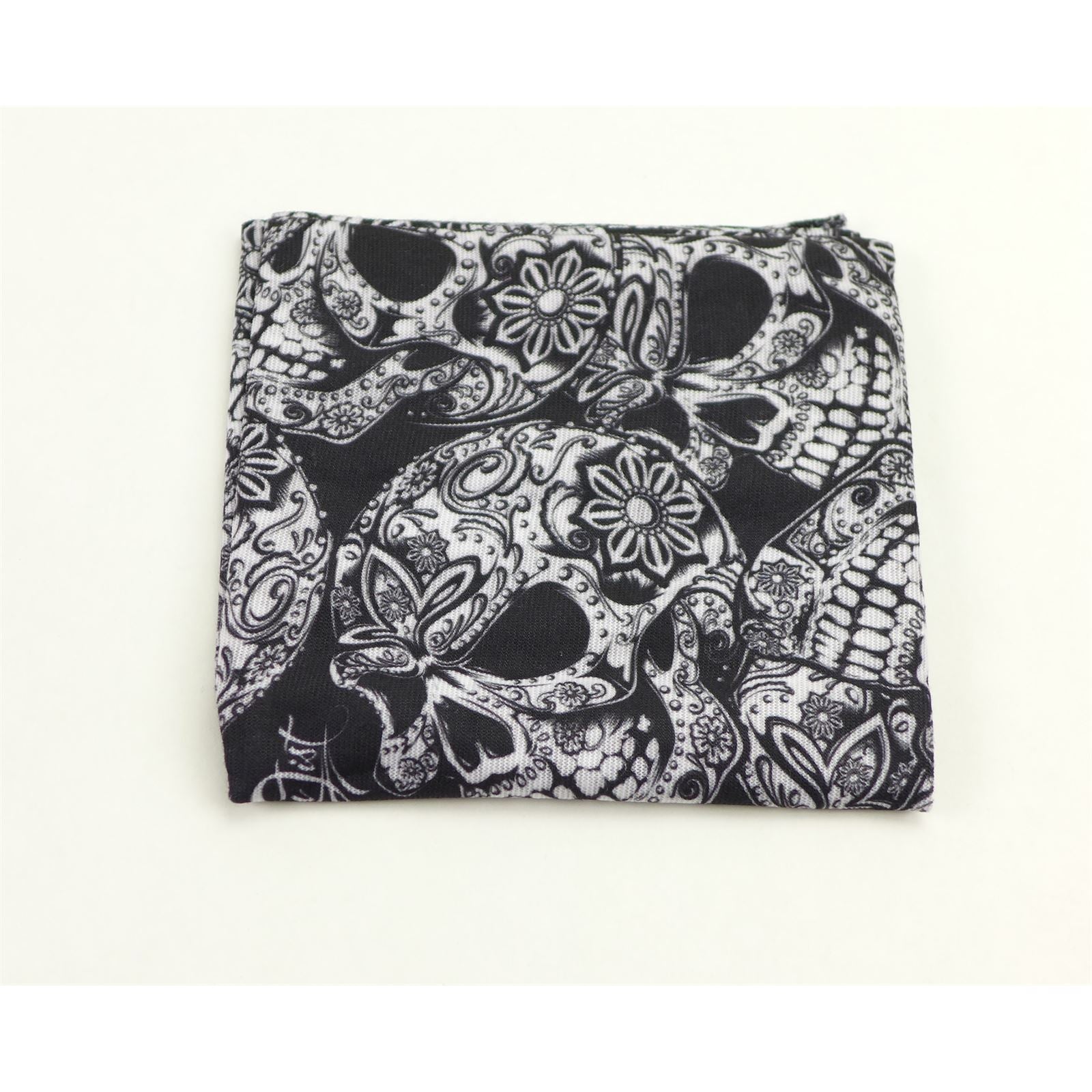 2FastMoto Smiling Skull Headband Bandana Gaiter Do-Rag Tube 2 Pack MULTI USE 16-001_1169971