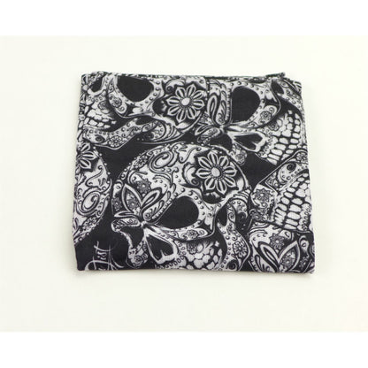 2FastMoto Smiling Skull Headband Bandana Gaiter Do-Rag Tube 2 Pack MULTI USE 16-001_1169971