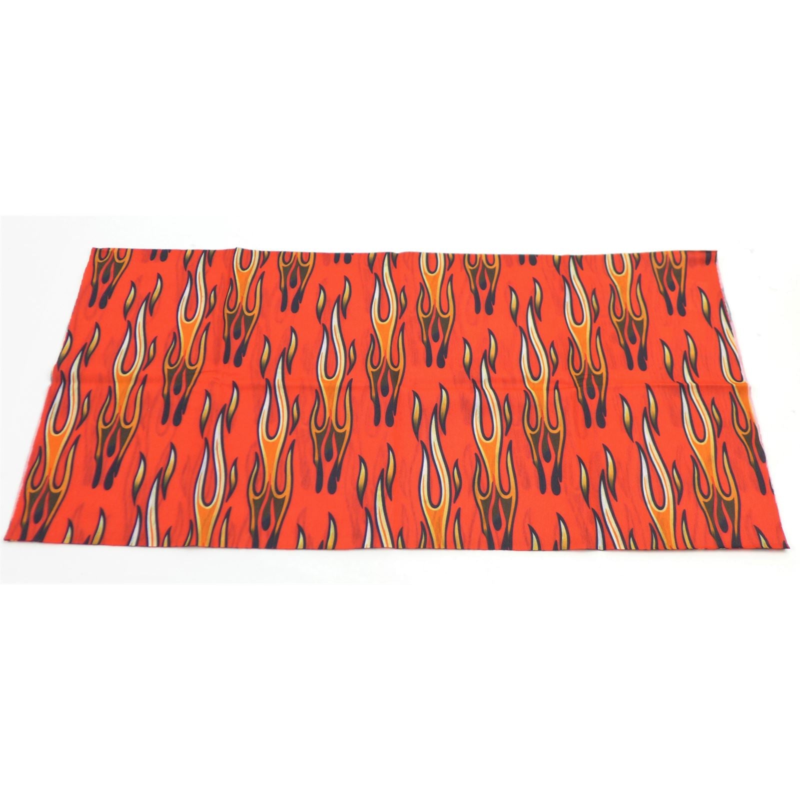 2FastMoto Flame on Red Headband Bandana Gaiter Do-Rag Tube 2 Pack MULTI USE 16-005_1169985