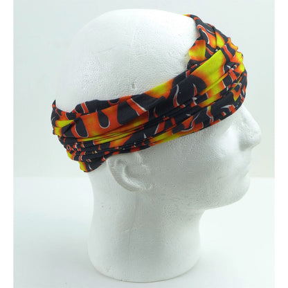 2FastMoto Bold Flame Headband Bandana Gaiter Do-Rag Tube 2 Pack MULTI USE 16-007_1169996