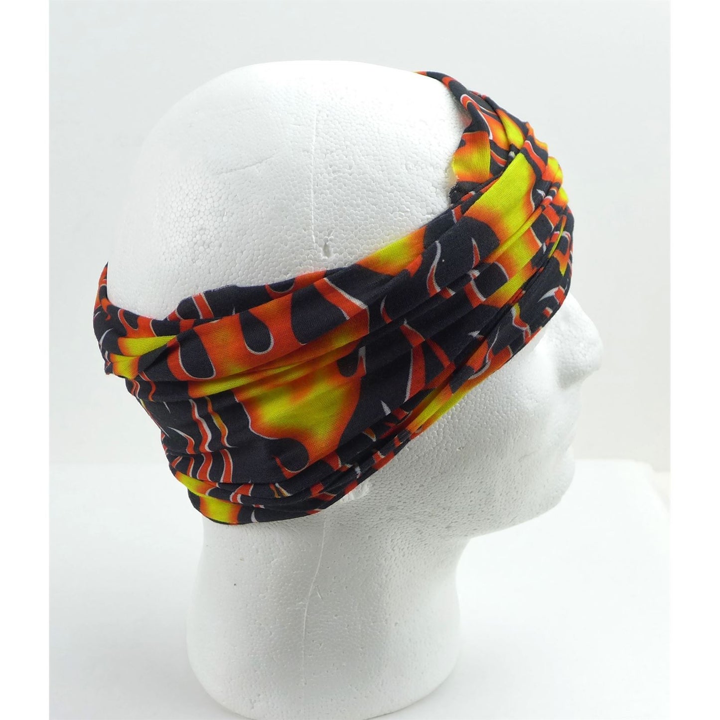 2FastMoto Bold Flame Headband Bandana Gaiter Do-Rag Tube 2 Pack MULTI USE 16-007_1169997