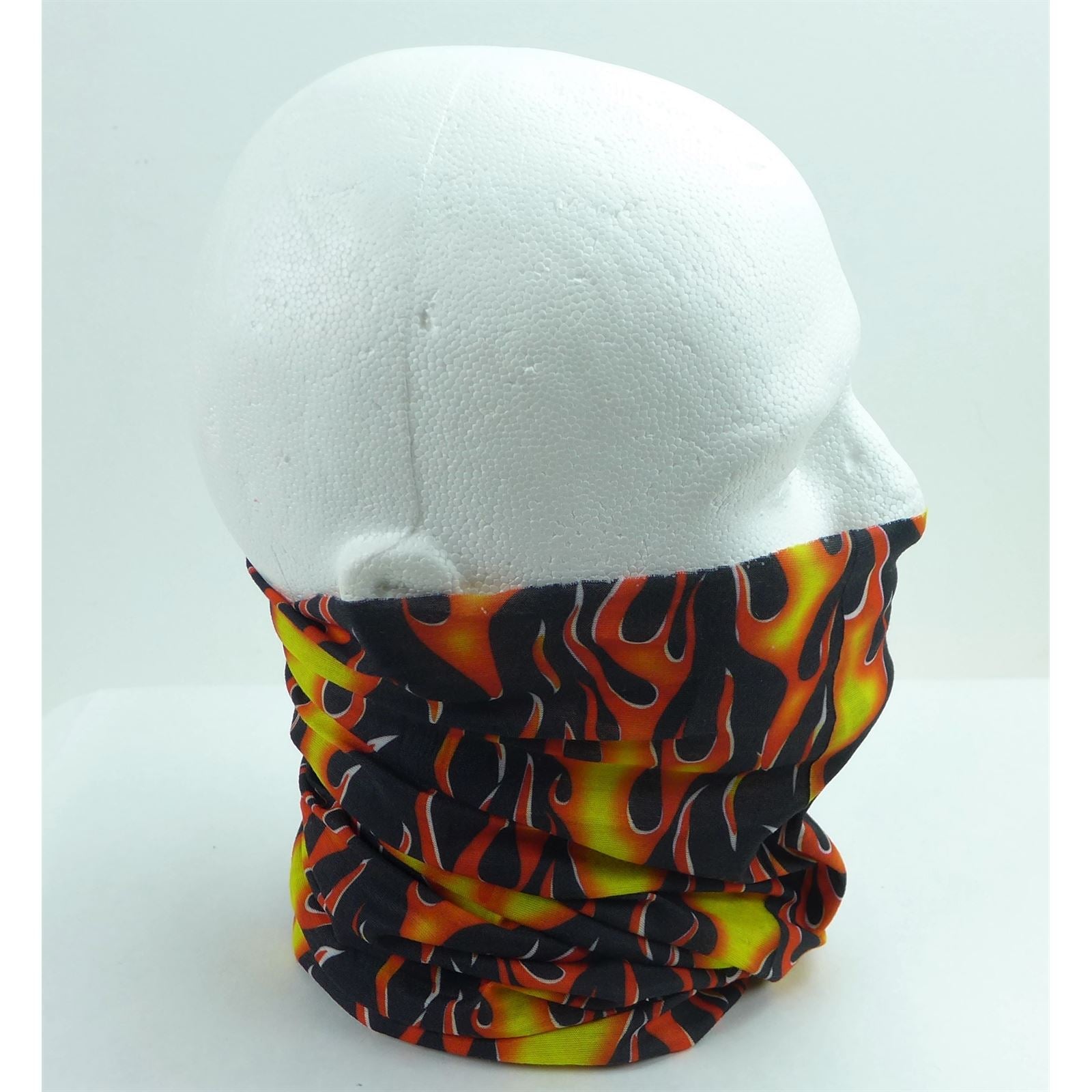 2FastMoto Bold Flame Headband Bandana Gaiter Do-Rag Tube 2 Pack MULTI USE 16-007_1169998