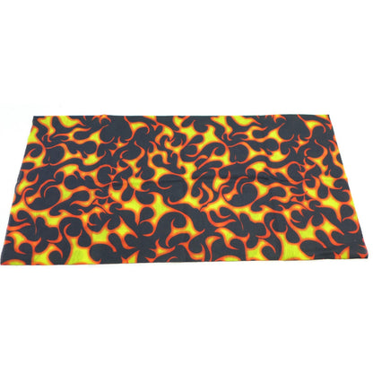 2FastMoto Crazy Flame Headband Bandana Gaiter Do-Rag Tube 2 Pack MULTI USE 16-011_1170009