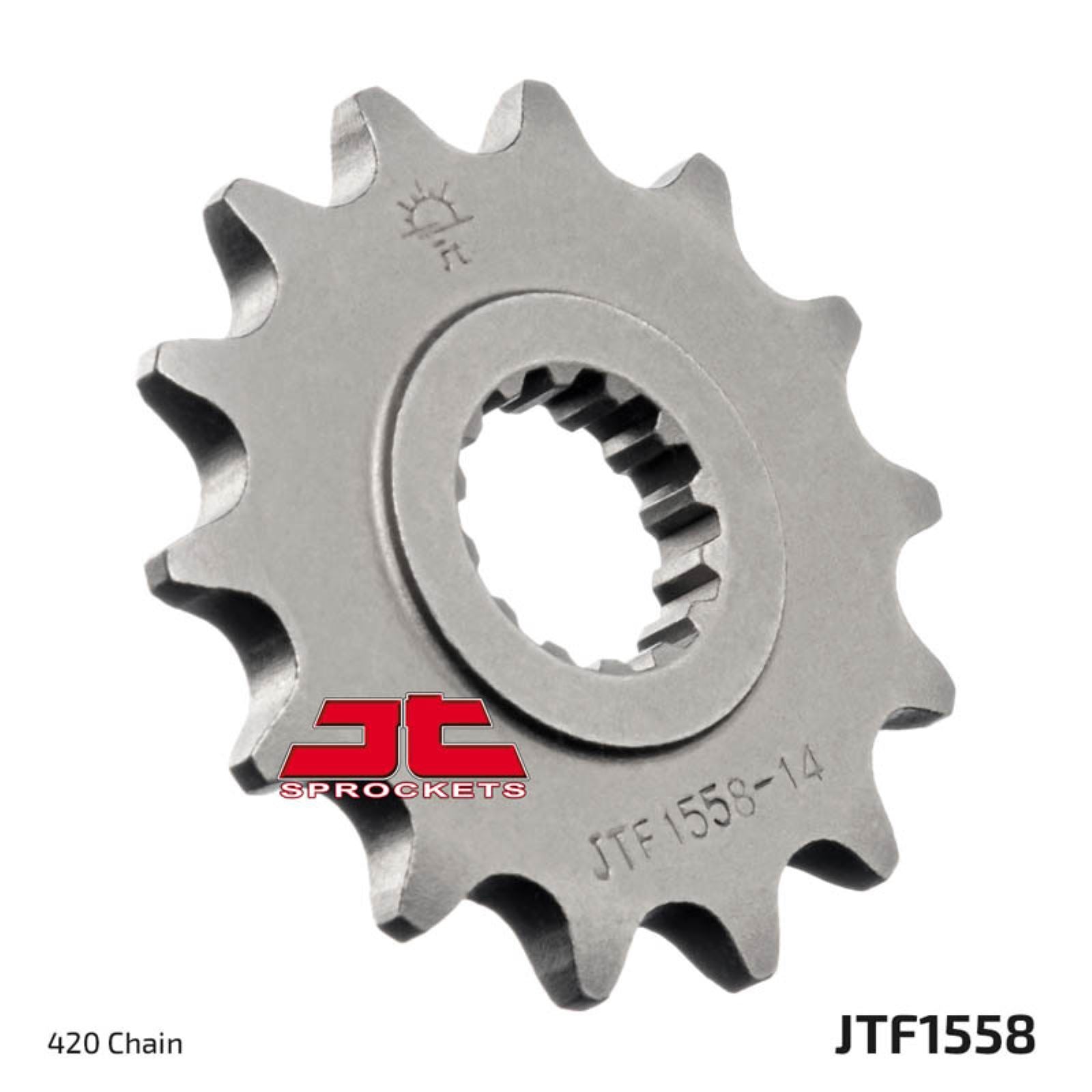 JT Sprockets Steel Front Sprocket 14T-420 for Yamaha JTF1558.14_1174117
