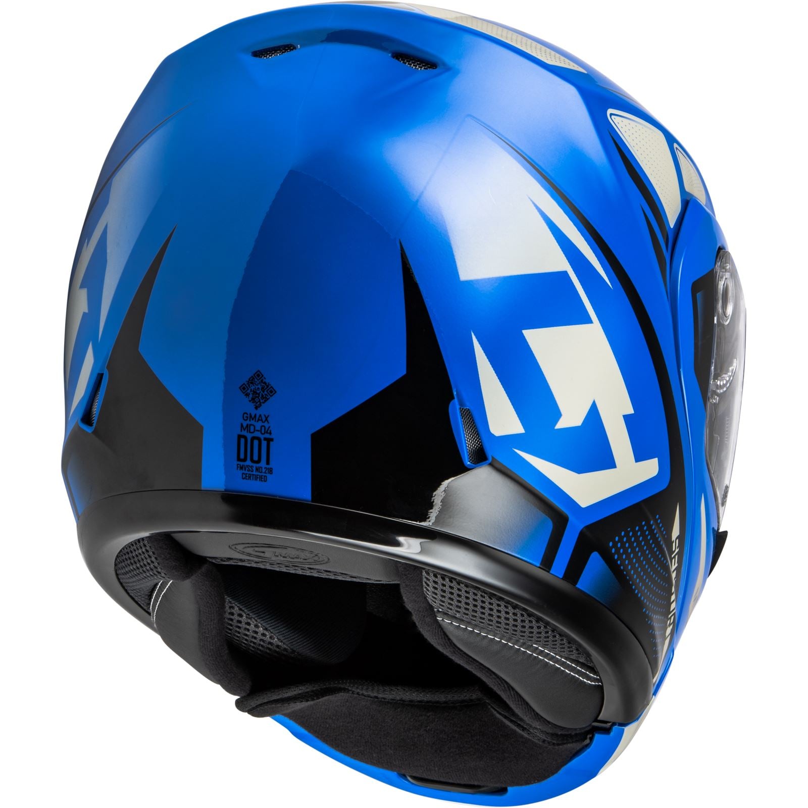MD-04S Sector Snow Helmet w/Electric Shield - Blue/Black - Medium_1387138