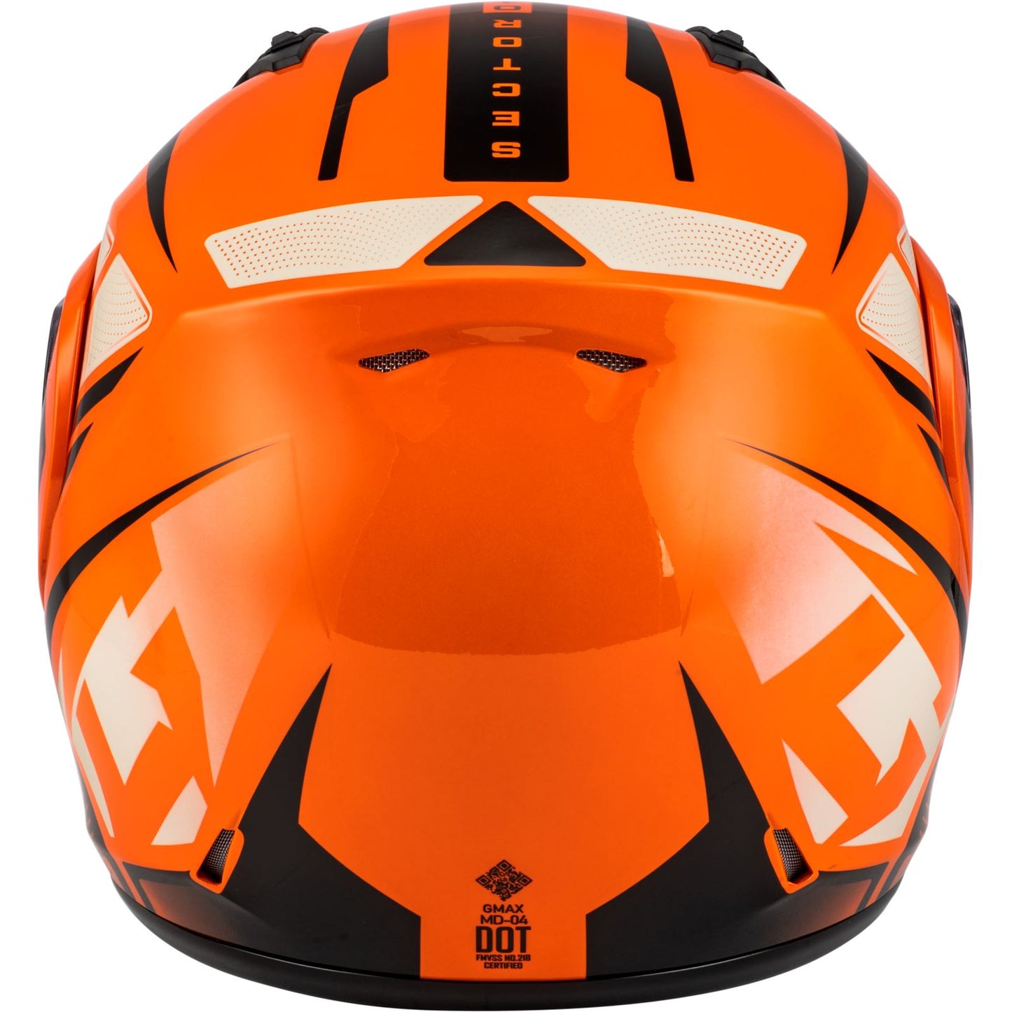 MD-04S Sector Snow Helmet w/Electric Shield - Orange/Black - 2XL_1387196