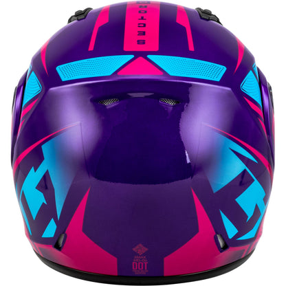 MD-04S Sector Snow Helmet w/Electric Shield - Violet/Pink - Medium_1387246