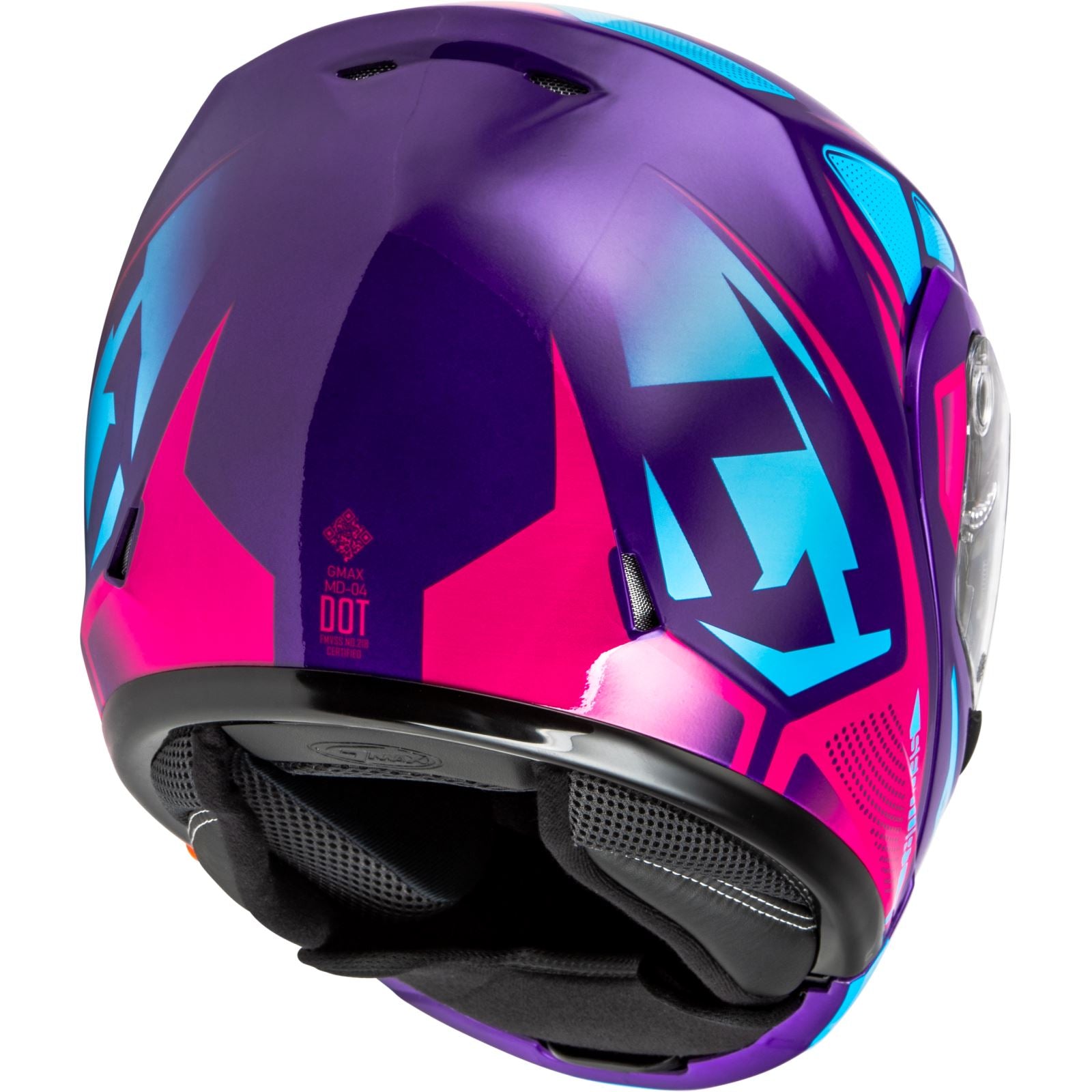 MD-04S Sector Snow Helmet w/Electric Shield - Violet/Pink - 2XL_1387213