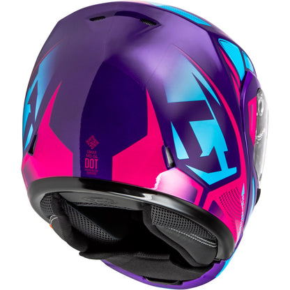MD-04S Sector Snow Helmet w/Electric Shield - Violet/Pink - 2XL_1387213