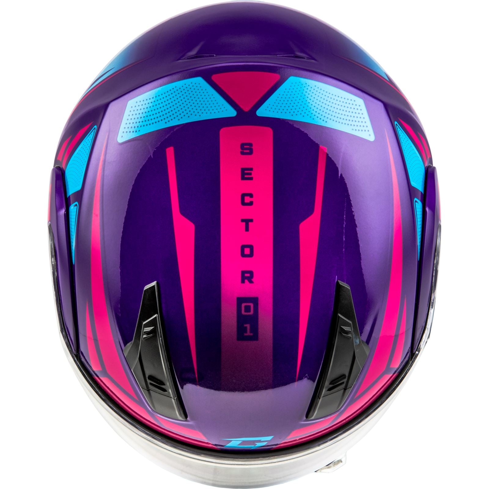 MD-04S Sector Snow Helmet w/Electric Shield - Violet/Pink - 2XL_1387215