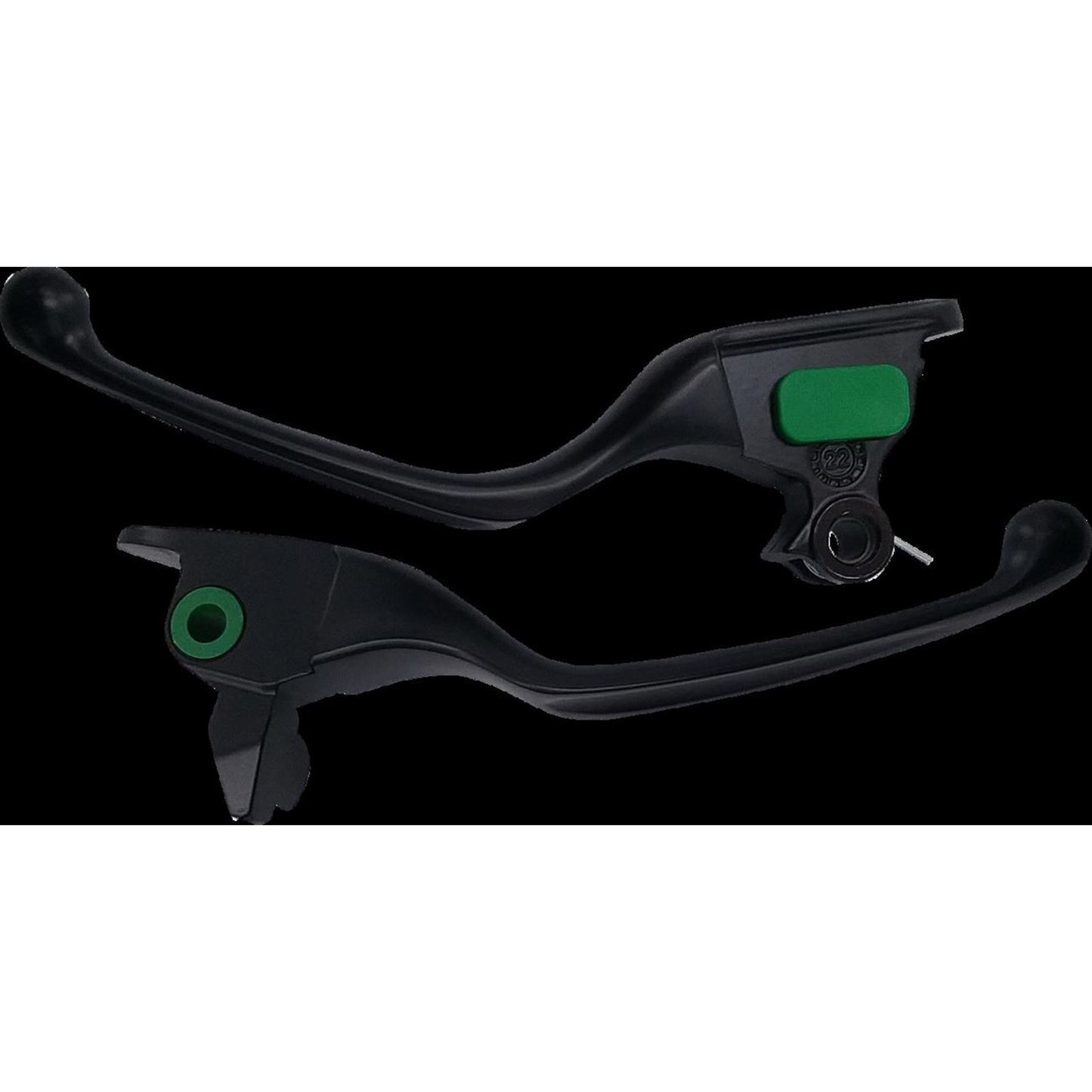 Drag Specialties Lever Set - Black [MPN: 0610-2254]_1440382