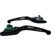 Drag Specialties Levers - Slotted - Black 0610-2256_1524153