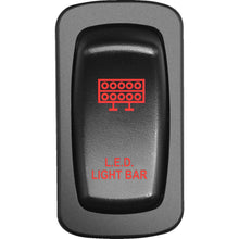 Moose Offroad Switch - Light Bar - Red LLB-CAR-R_1170536