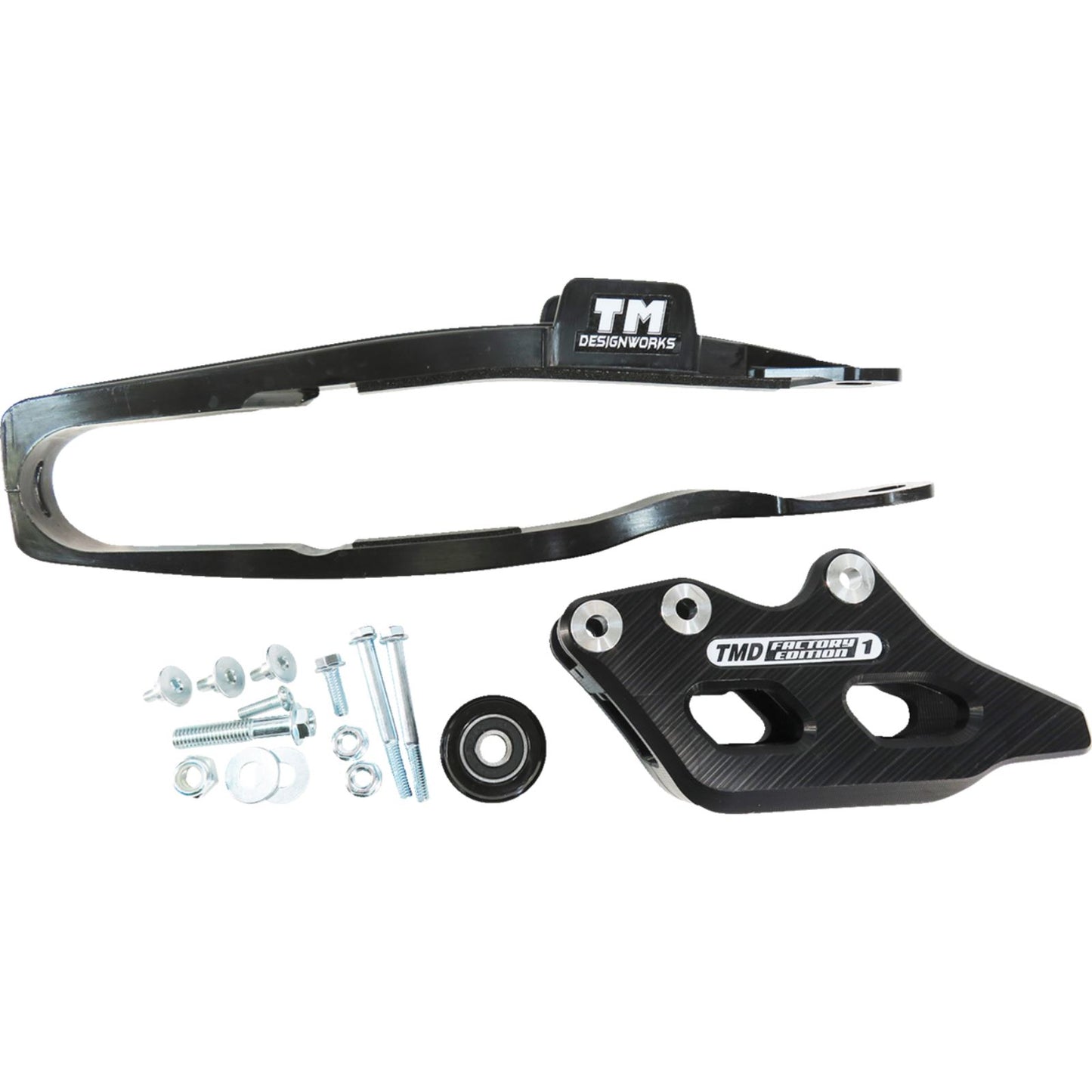 TM Design Works Chain Guide/Slider - Black - YZ 450 F [MPN: YCP-OR9-BK]_1398808