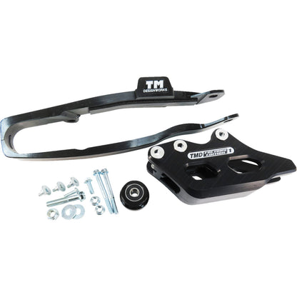 TM Design Works Chain Guide/Slider - Black - YZ 450 F [MPN: YCP-OR9-BK]_1398809