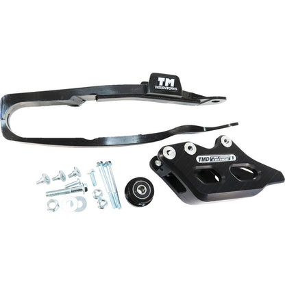 TM Design Works Chain Guide/Slider - Black - YZ 450 F [MPN: YCP-OR9-BK]_1398810