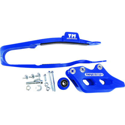 TM Design Works Chain Guide/Slider - Blue - YZ 450 F [MPN: YCP-OR9-BU]_1380260