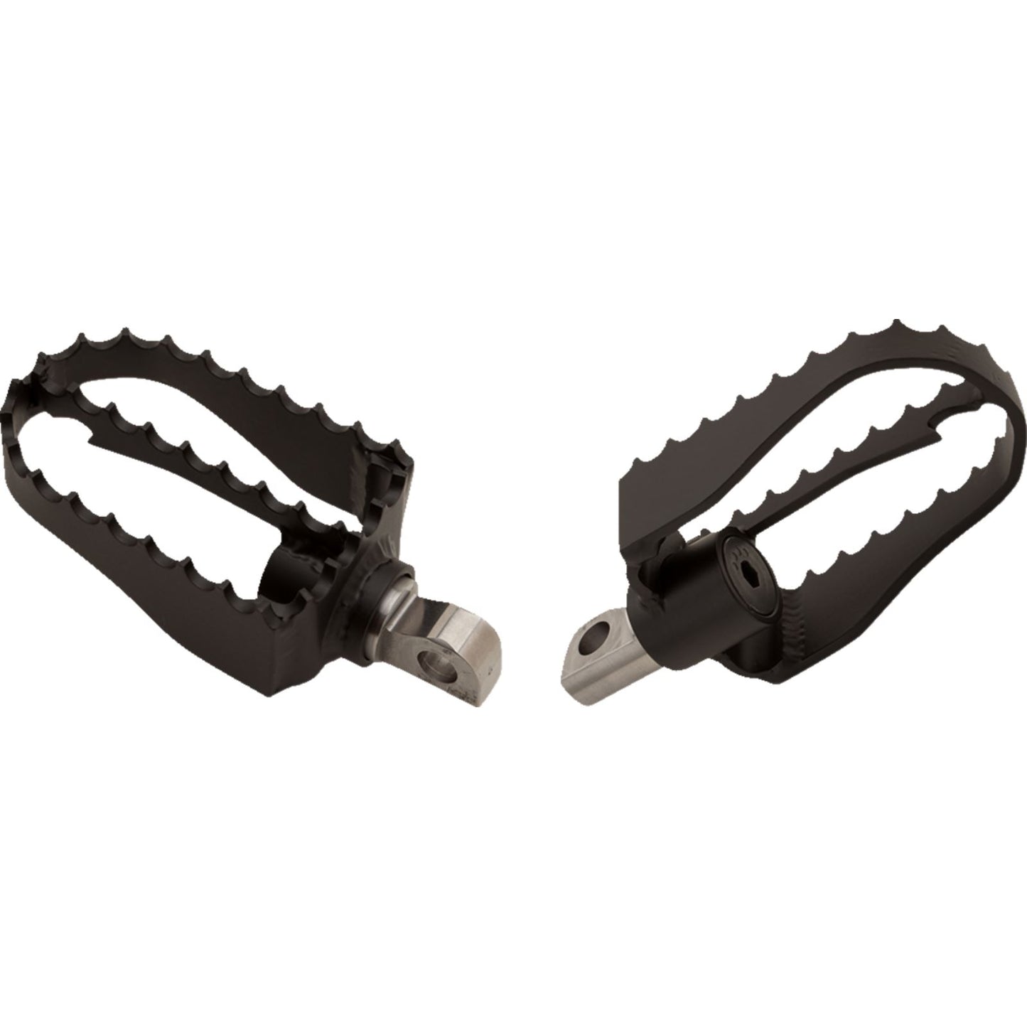 Burly Brand MX Footpegs - Driver/Passenger - Black B13-1009B_1215645