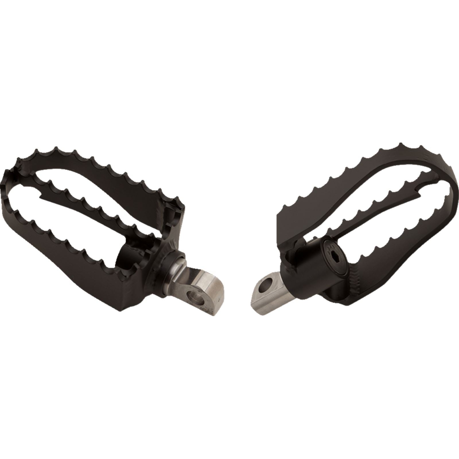 Burly Brand MX Footpegs - Driver/Passenger - Black B13-1009B_1215645