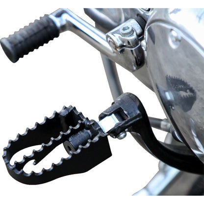 Burly Brand MX Footpegs - Driver/Passenger - Black B13-1009B_1215649
