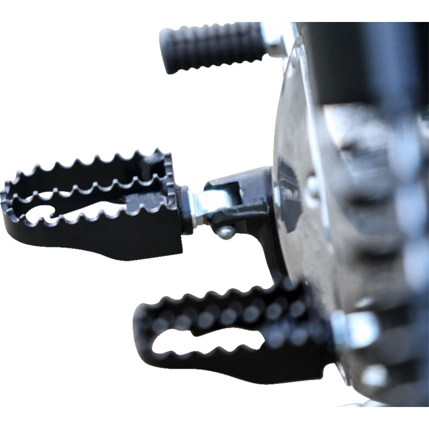 Burly Brand MX Footpegs - Driver/Passenger - Black B13-1009B_1215699